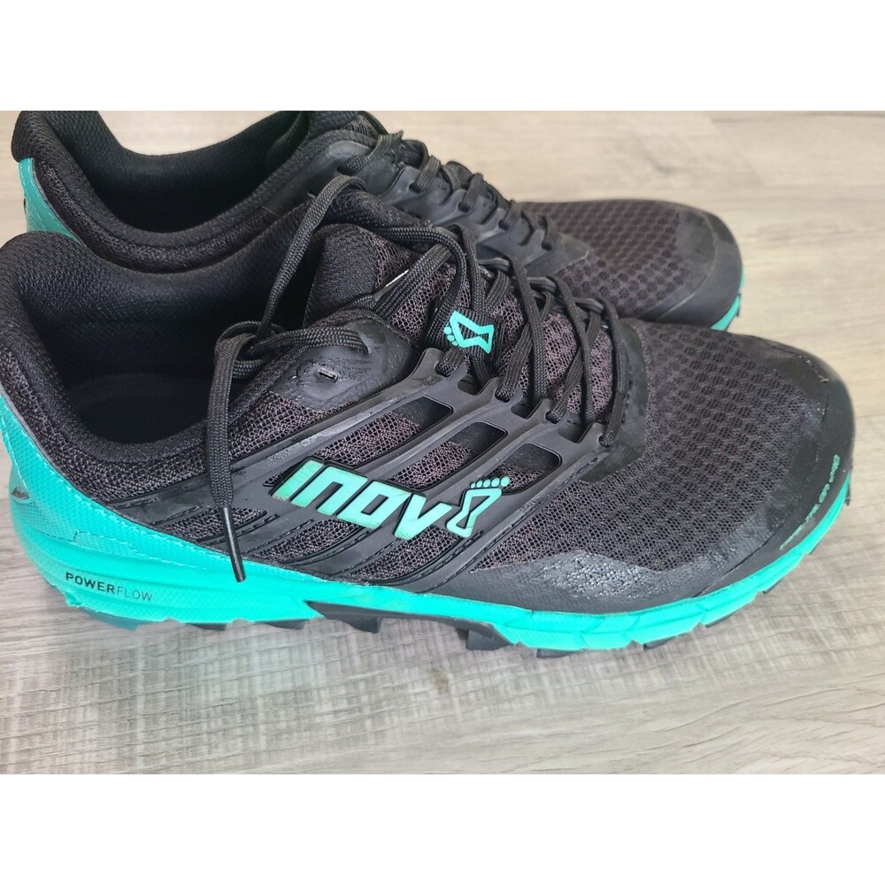 Inov-8 Mudclaw 300 Trail Running Hiking Black Green  Shoes Women's Size 10